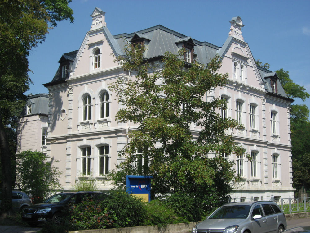 Denkmalgeschützte Gründerzeitvilla in Magdeburg-Sudenburg